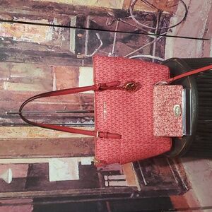 Michael Kors bag with wallet